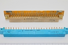 СНП34-69Р розетка, жёлтые выводы (ноги)